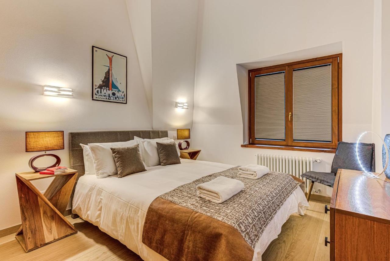 Apartment Alpes V - Alpes Travel - Central Chamonix - Sleeps 5 외부 사진